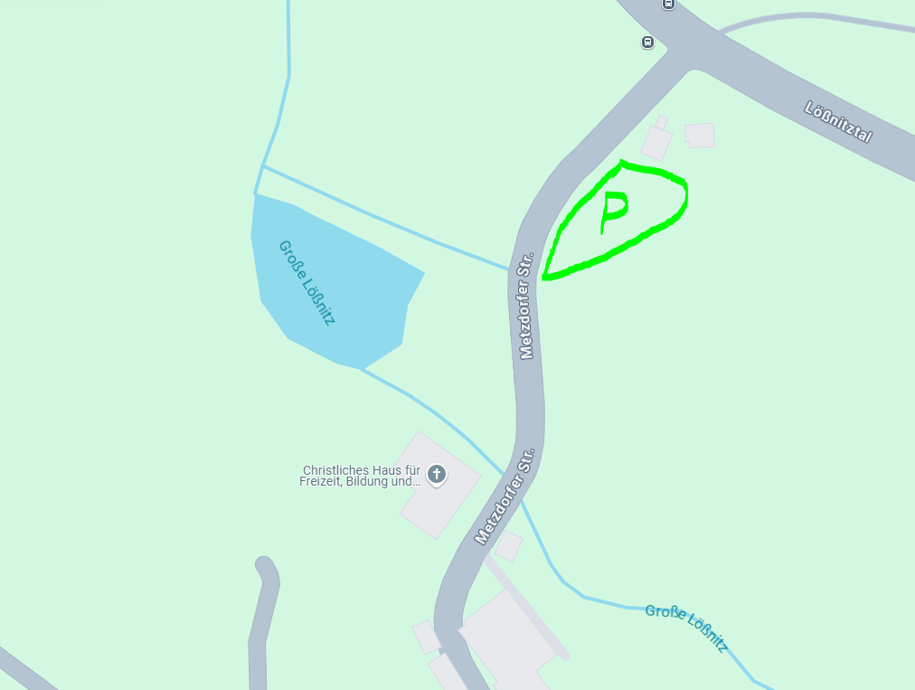 Parkplätze Nähe Lößnitztalstraße